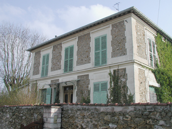 Maison de Gustave Larroumet à Villecresnes (photo 2005)
